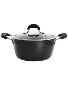 Kenmore Arlington 4.5 Quart Dutch Oven with Lid in Black