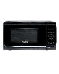 Galanz 0.7 cu ft 700W Countertop Microwave Oven in Black with One Touch Express Cooking