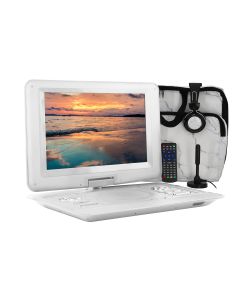 Trexonic 14.1 Inch Portable TV+DVD Player with Swivel TFT-LCD Screen and USB,SD,AV,HDMI Inputs